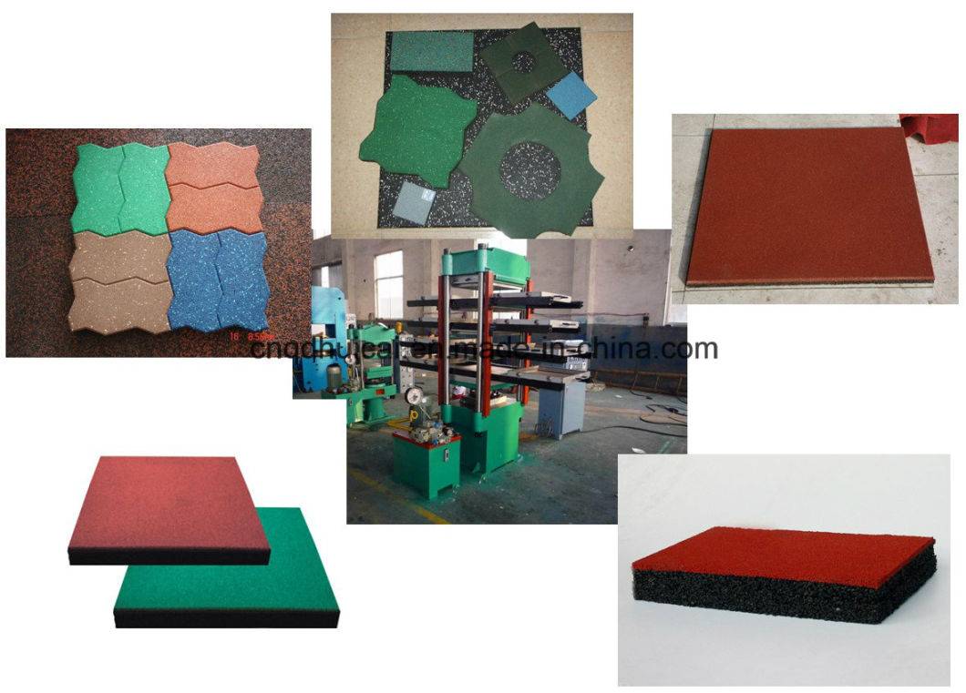 Rubber Tile Vulcanizer Making Machine (XLB-D550*550*4)