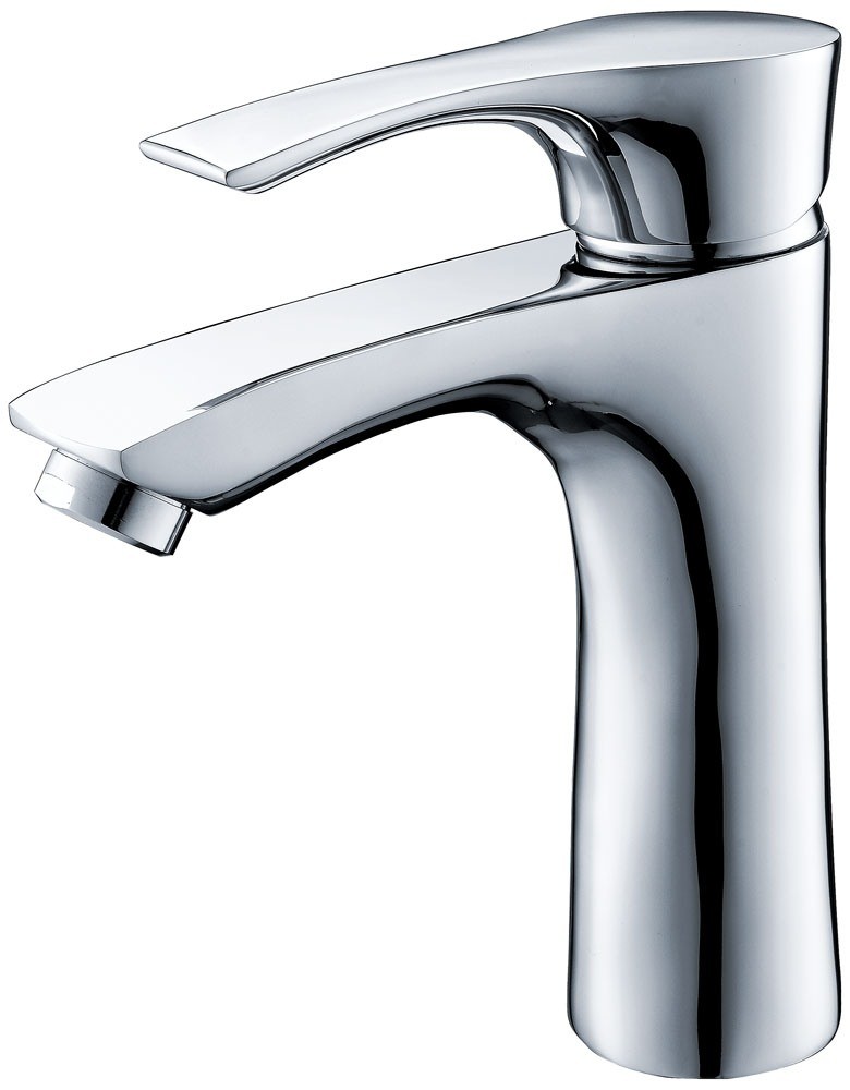 Chrome Single Handle Water Faucet Basin Mixer