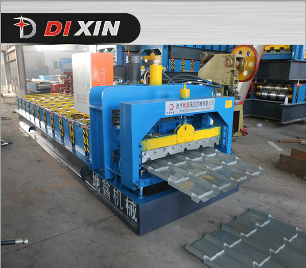 Color Steel Metal Glazed Roof Tile Roll Forming Machine