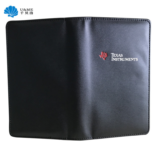 PU PVC Leather A6 Notebook Holder Passport Holder