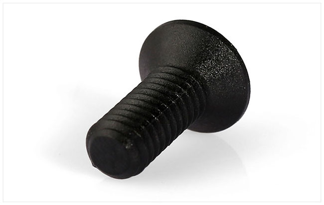 Flat Head Cross Recessed Plastic Machine Screw