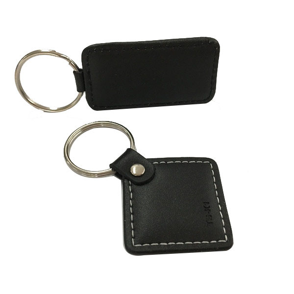 L05 125kHz /13.56MHz Plastic Cheap RFID Keyfob Em4200 125 kHz Leather Keychains