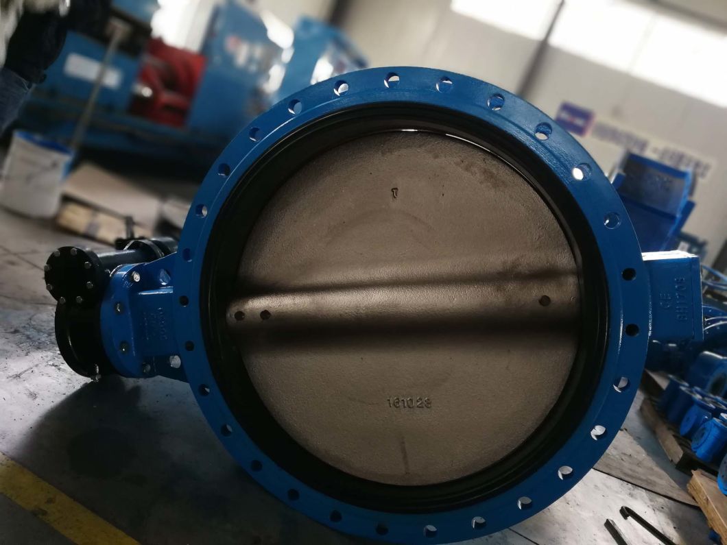 U Type Butterfly Valve with Cast Iron Material