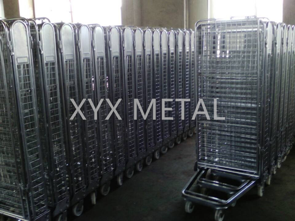 Folding Four Sides 4 Sided Full Security Mesh Roll Cage