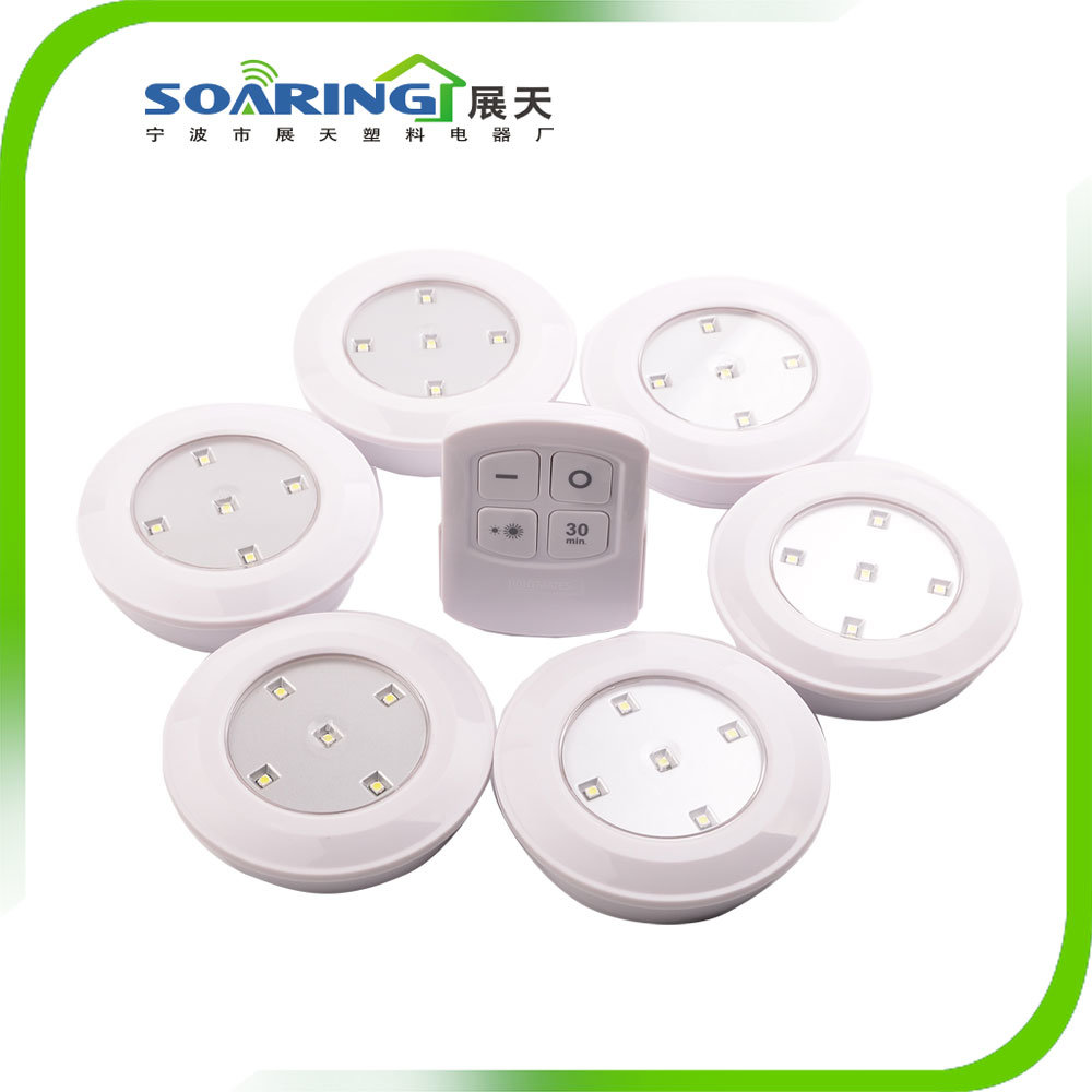 6PCS Wireless Battery Operated Cabinet LED Lights