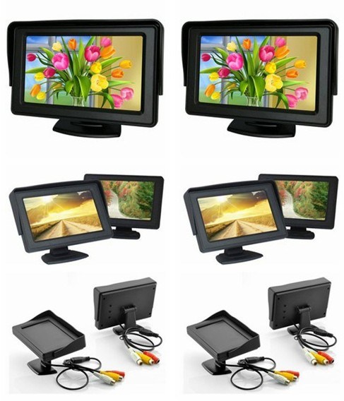 High Quality 4.3inch Digital Rear View Car LCD Monitor