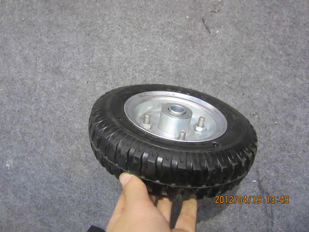 10 Inch Solid Rubber Wheel for Hand Trolley