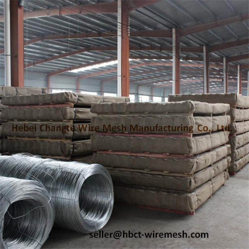 High Carbon Steel Double Crimped Vibrating Screen Wire Mesh for Stone Crusher