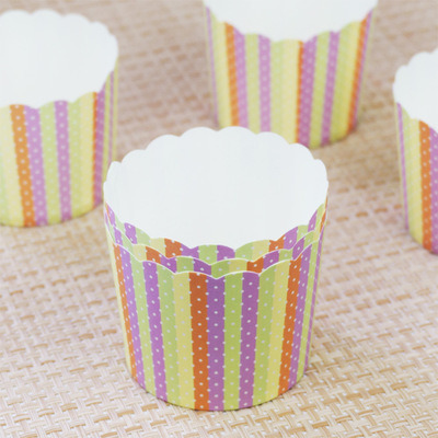 Custom Food Grade Paper Cake Cup with Printing