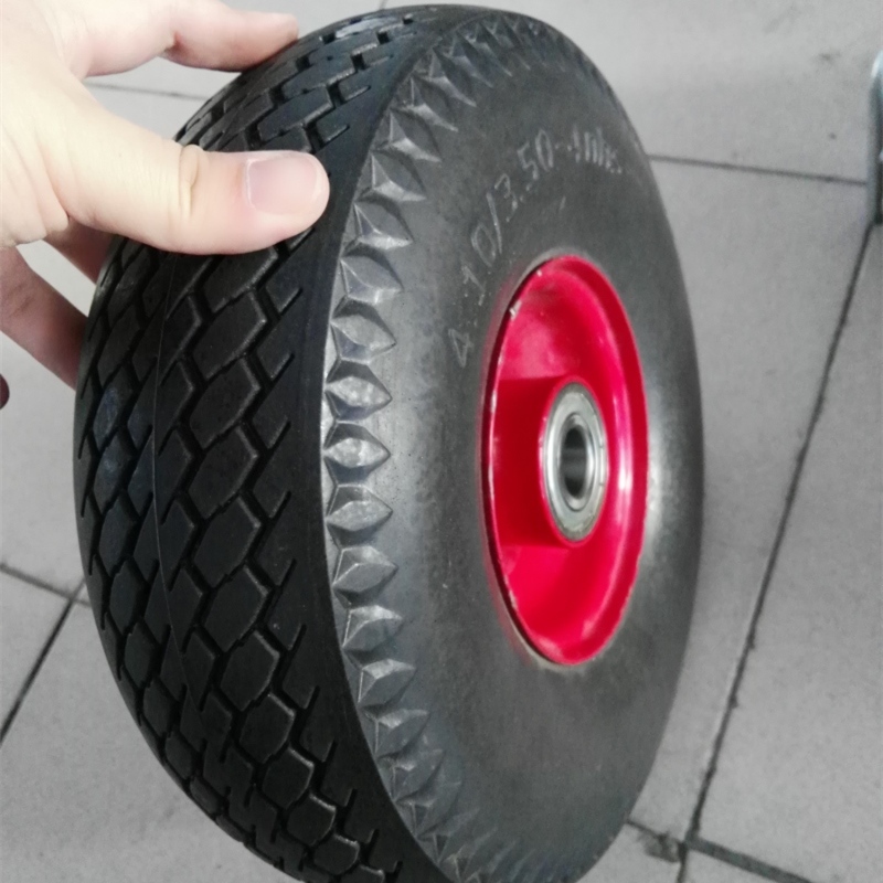 3.25-8 Rubber Foam Solid Tire for Wheelbarrow