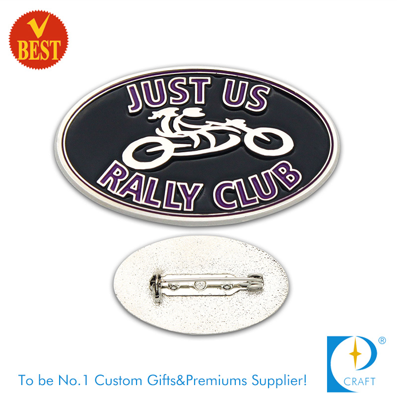 Promotion Iron Printing Cheap Magnet Badge