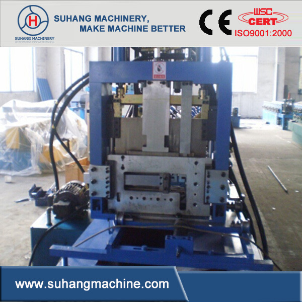 8-15m/Min C Z Purlin Roll Forming Machine with Chain Transmission