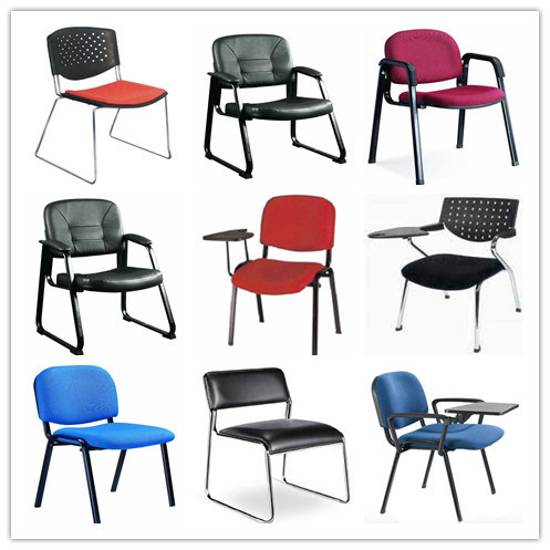 Elegant Useful PU Leather Folding Plastic Chair (HX-PL032)