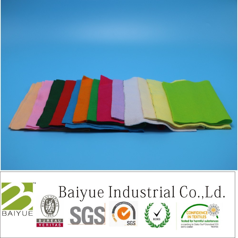 Super Soft Polyester Felt Sheet for Craft Work 42 Colors