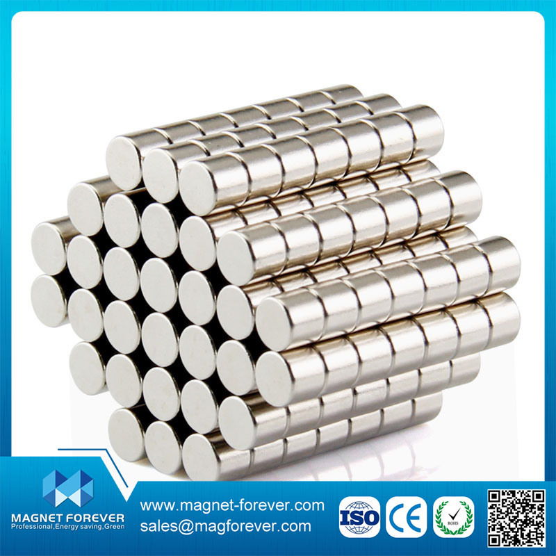 6*2 mm N48 N52 Grade Disc Disk Neodymium Magnet for Packing