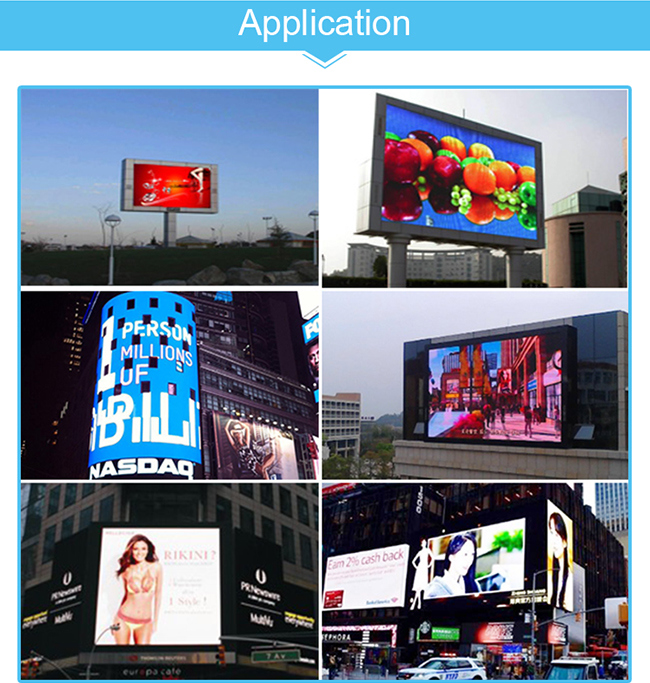 Full Color P8 Rental Outdoor LED Billboard for Cultural Square