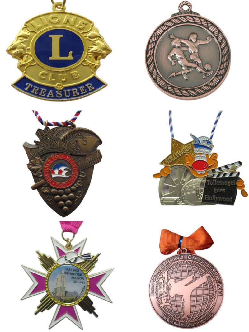 Customized Factory Carnival Souvenir Award Running Die Casting Metal Medal