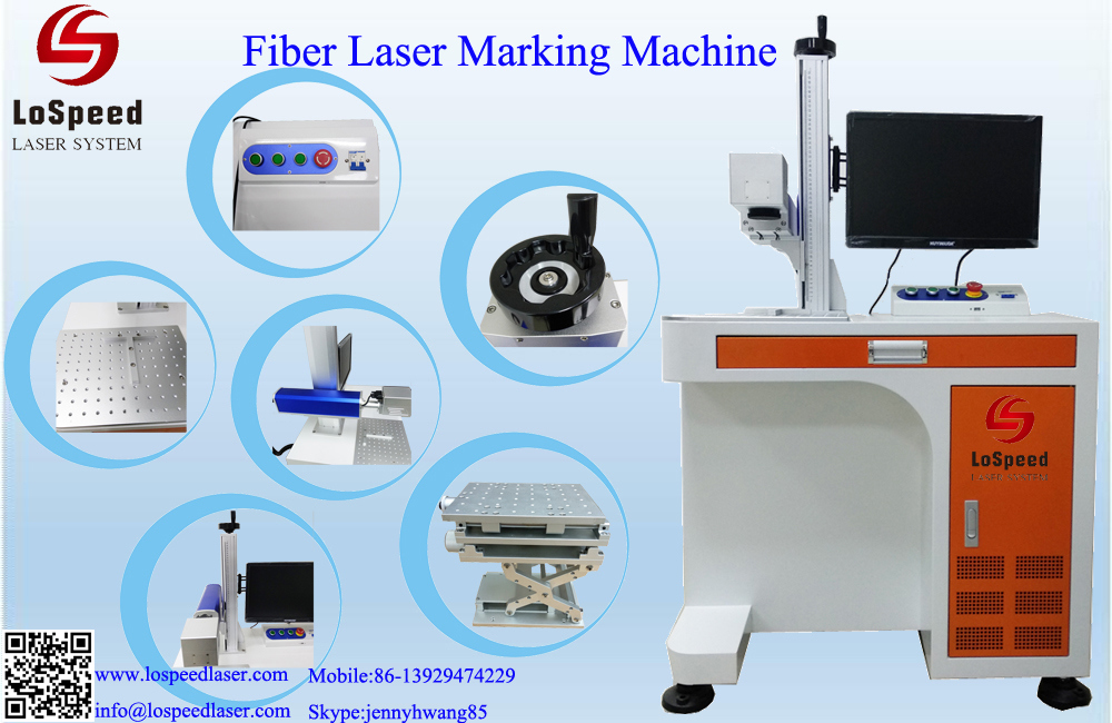 Great Quality New Style for Buckle Cables and Wires, Fiber Laser Marking Machine