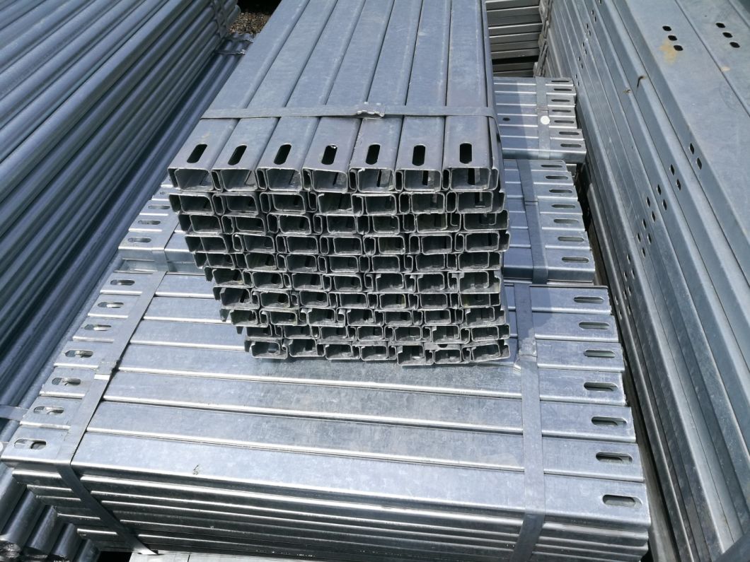 Hot Dipped Galvanized C Type Channel Steel Price OEM Supplier