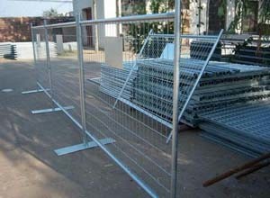 Hot DIP Galvanized Temporary Fencing