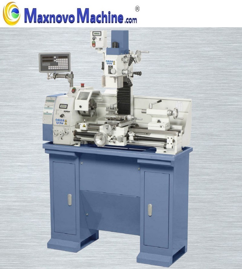 Variable Speed Precision Metal Lathe Mill Combo (mm-Proficenter700 Top)