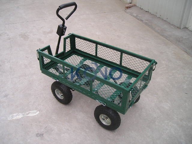 Strong Wire Mesh Garden Cart with New Design