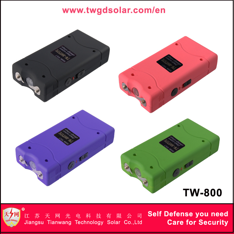 Most Popular LED Flashlight Small Stun Guns (TW-800)