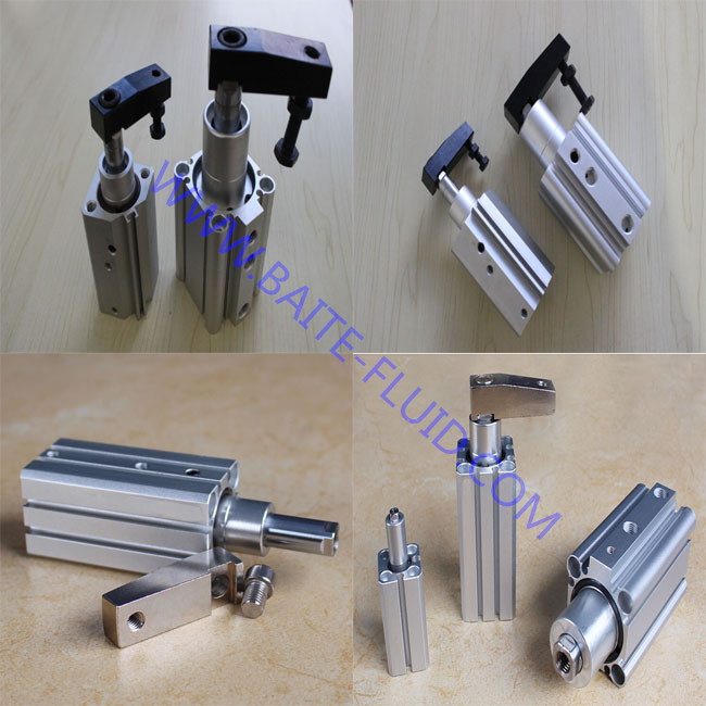 Qck Series Cheap Rotary Clamp Cylinder Rotary Clamping Air Cylinder Swing Clamp Pneumatic Cylinder