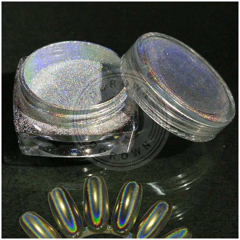 Holographic Pigment Spray Paint Auto Coating Rainbow Chrome Holo Powder