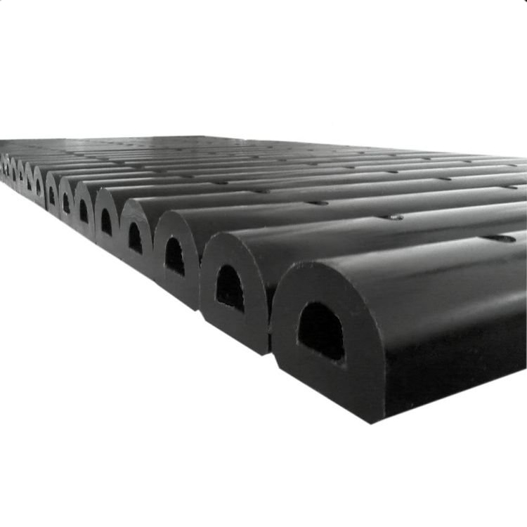 Extruded D Type Rubber Fenders