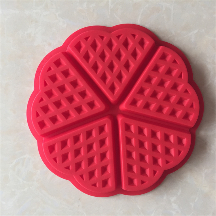 Sy05-05-002 Heart Shape Muffin Baking Cups Silicone Cake Mould