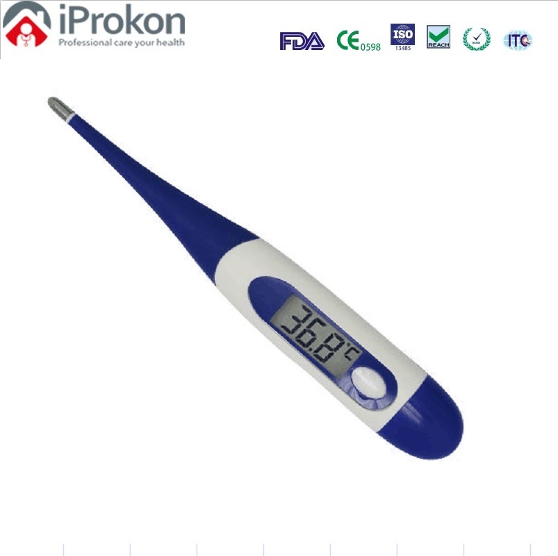 Wholesale LCD Display Basal Flexible Digital Body Thermometer