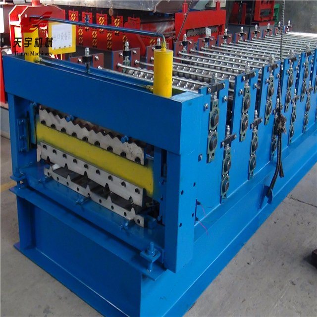 Double Layer Deck Corrugated Roof Sheet Tile Roll Forming Machine