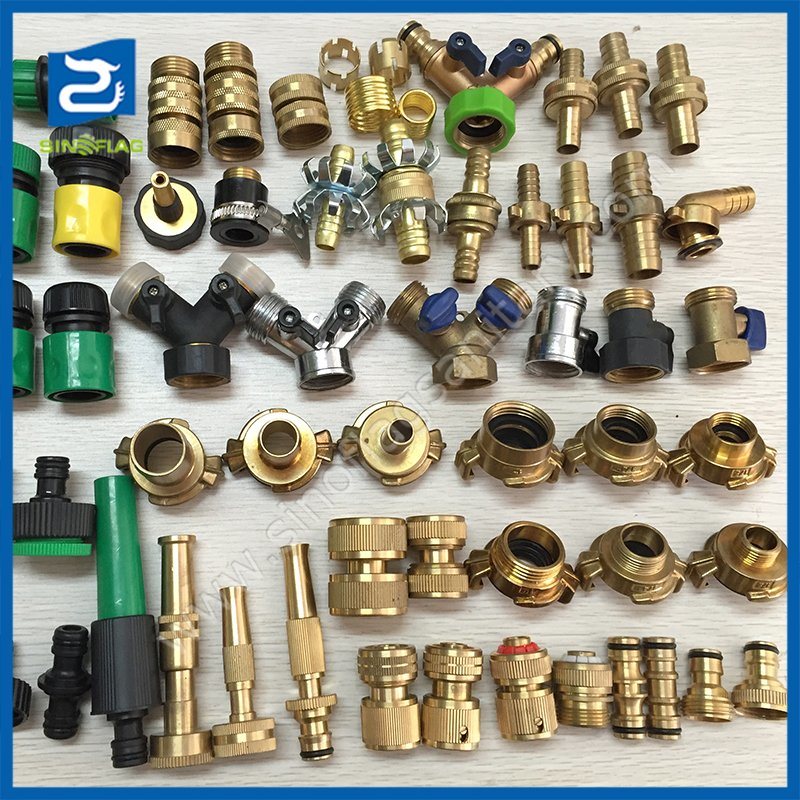 Male Thread Connector Brass Ferrule Garden Pipe Fittings