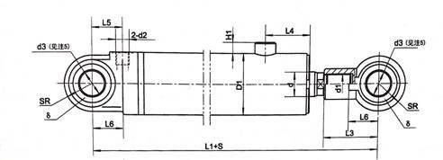 Hydraulic Steering Cylinder for Engineering Machine