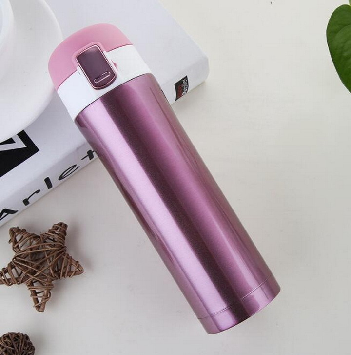 Hot Style Stainless Steel Vacuum Thermo Cup with Bounce Lid