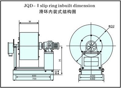 Magnetic Coupling Type Motor Cable Drum for Rubber Cable