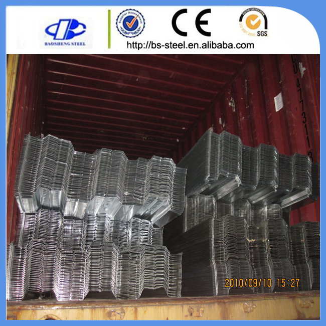 Galvanized Floor Deck Corrugated Steel Sheet