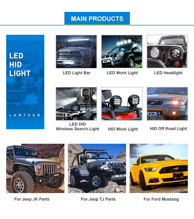 6 Inch LED Working Light Big Light for Cars LED6336