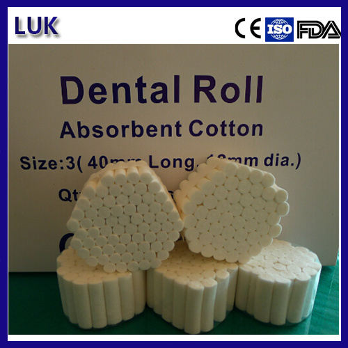 Dental Disposable 8 X 38mm Cotton Roll