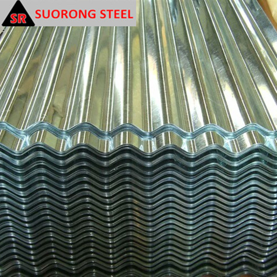 Hot Selling Different Thickness Cheap Metal Zinc Coated Galvanized Steel Roofing Sheet Made in China