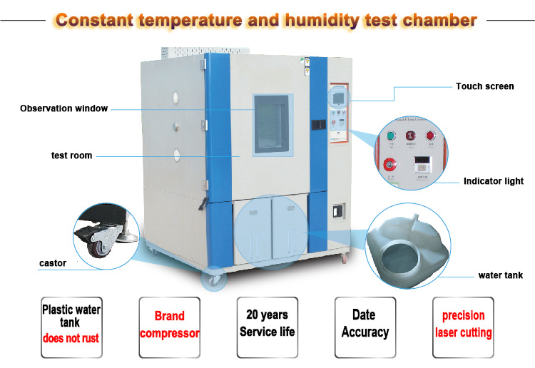 Lab Apparatus Climate Control Chamber / Temperature Humidity Test Machine