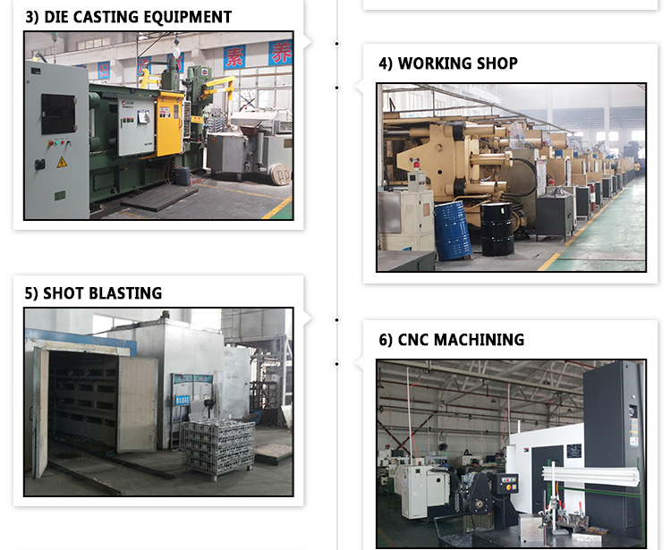 OEM Casting Service Bronze/Zinc/Zamac/Aluminum Alloy Die Casting with Powder Coating