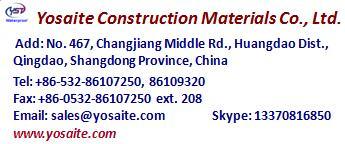 Flexible Exposed Roofing Materials EPDM Rubber Waterproof Membrane