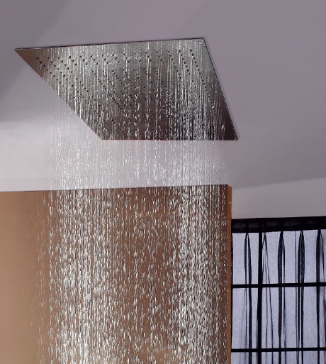 400*800mm Ceiling Mounted Square Rainfall Shower Head
