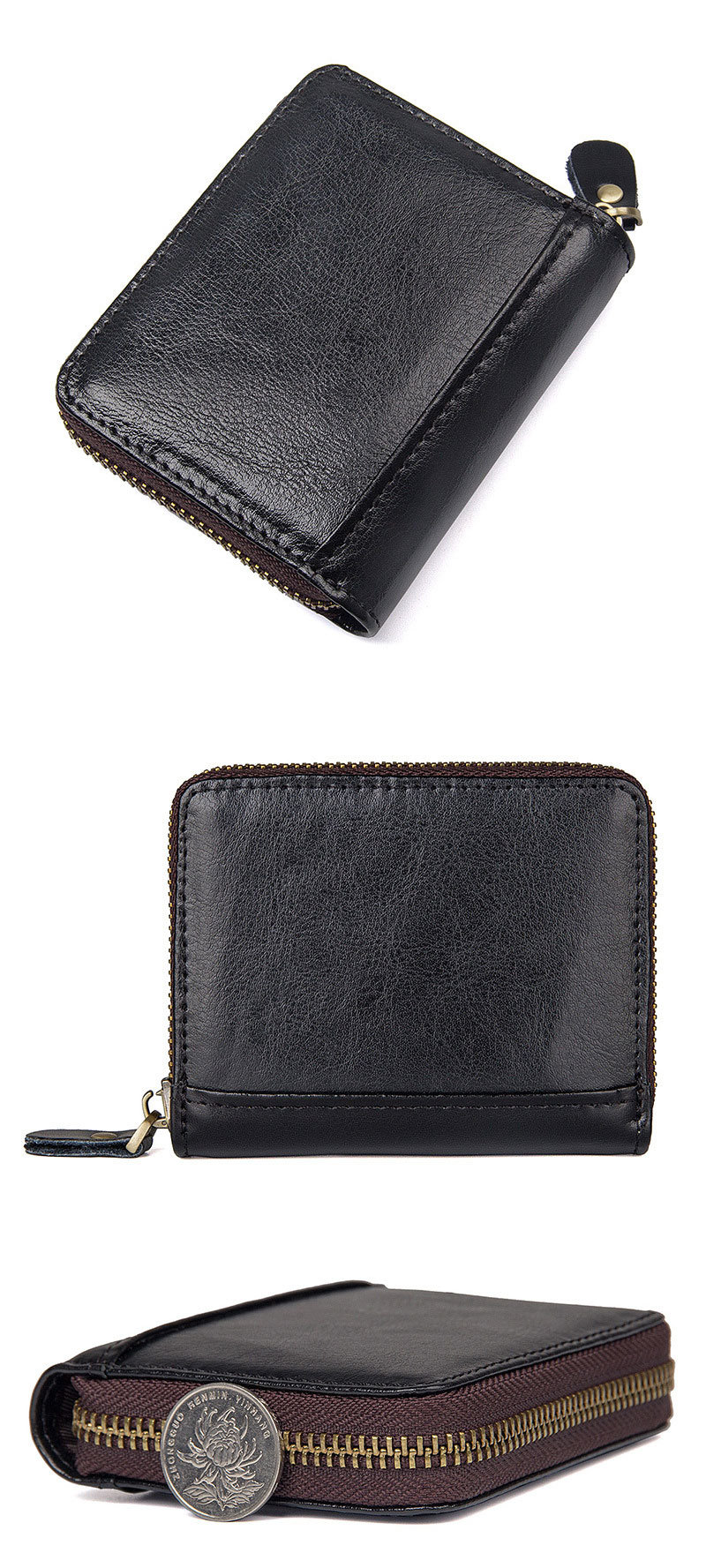 Hot Sales Cheap Price Good Quality Full Grain Leather Credit Cards Wallet Name Cards Holder