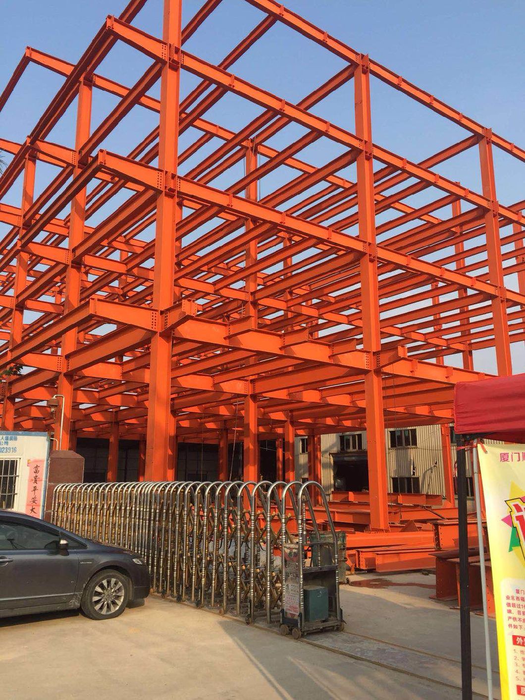 Modular/Mobile/Prefab/Prefabricated Metal / Steel Bridge / Godown / Platform / Shed / Workshop