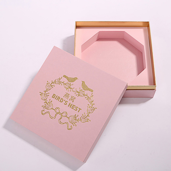 High Quality Hot Stamping Paper Cosmetic Packaging Health Care Gift Box