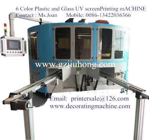 Screen Printing Machine for Glass & Plastic Bottle