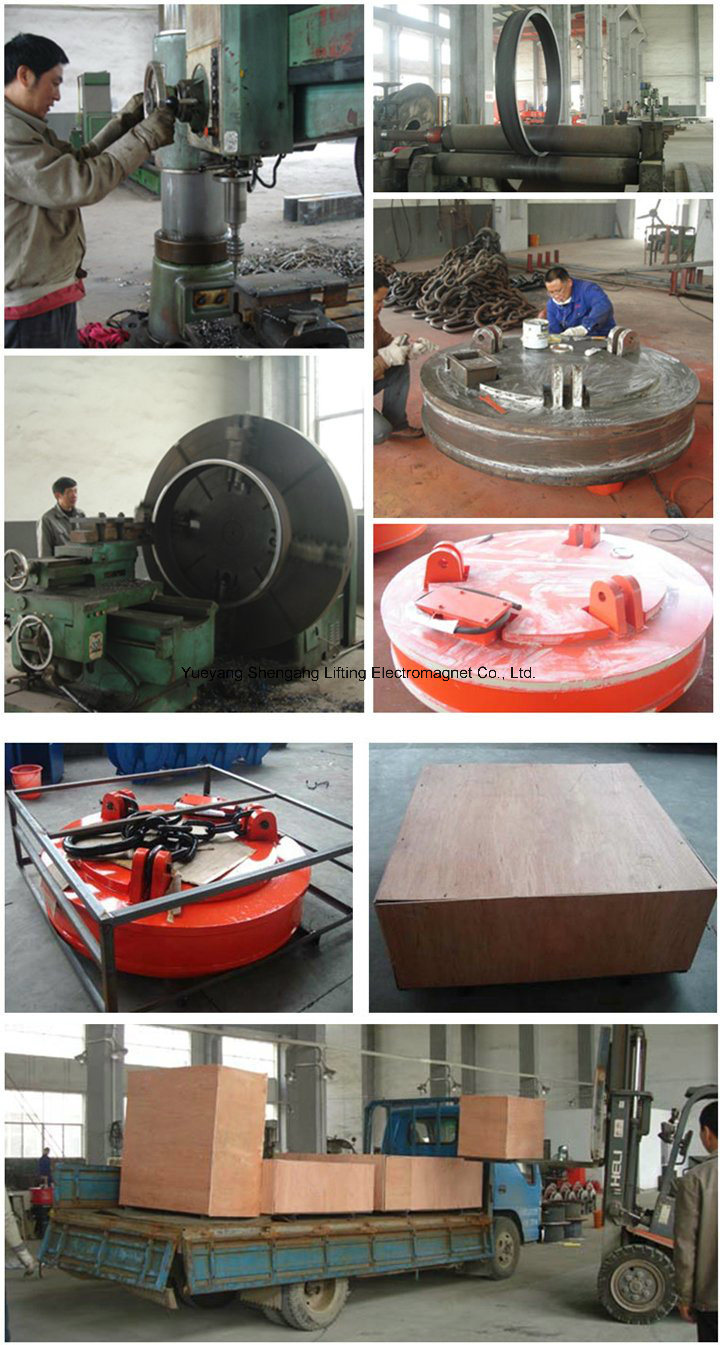 China Leading Manufacturer of Crane Electro Lifting Magnet for Scraps